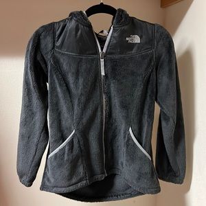 Kids gray fleece jacket